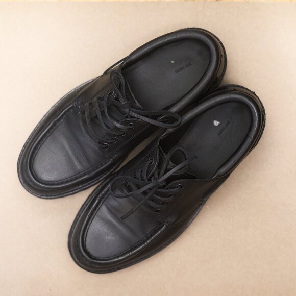 Zara men's vibram leather deck shoes size 9 - Picture 6 of 7